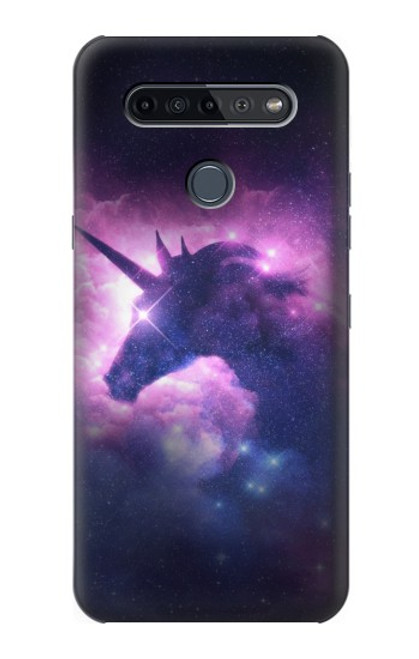 S3538 Licorne Galaxie Etui Coque Housse pour LG K51S