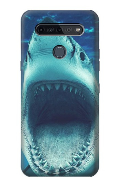 S3548 Requin-tigre Etui Coque Housse pour LG K51S