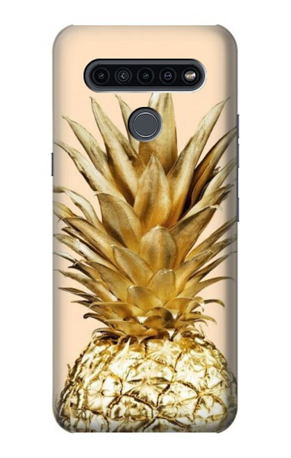 S3490 ananas or Etui Coque Housse pour LG K41S