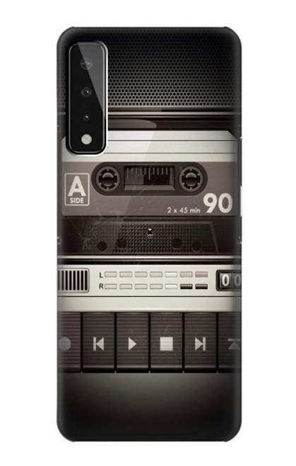 S3501 Lecteur cassette millésimé Etui Coque Housse pour LG Stylo 7 4G