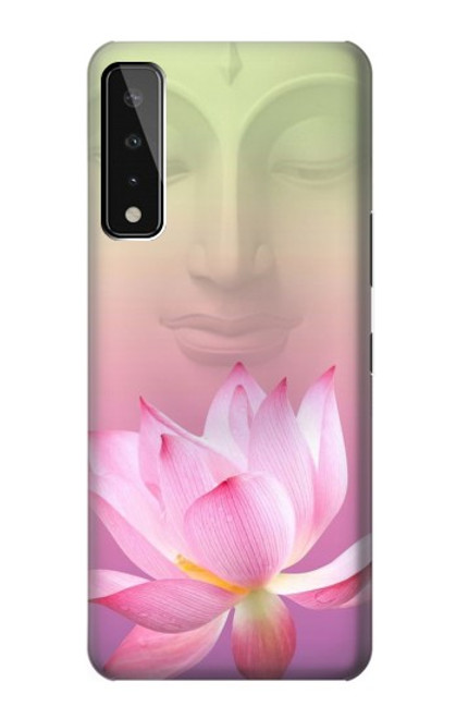 S3511 Fleur de lotus Bouddhisme Etui Coque Housse pour LG Stylo 7 4G