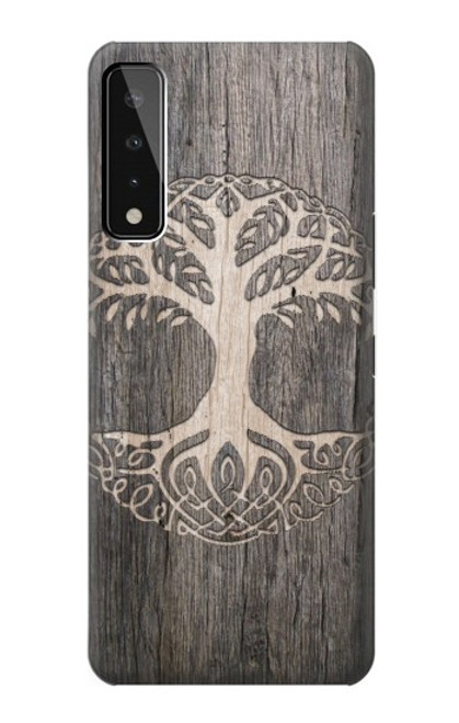 S3591 Viking Arbre de vie Symbole Etui Coque Housse pour LG Stylo 7 4G