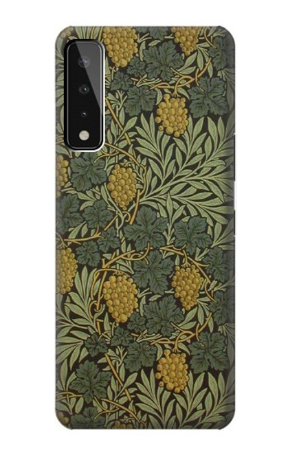 S3662 William Morris Vine Pattern Etui Coque Housse pour LG Stylo 7 5G