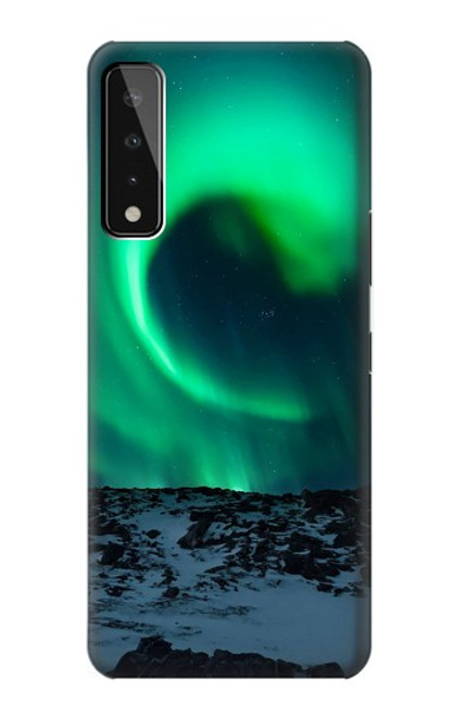 S3667 Aurora Northern Light Etui Coque Housse pour LG Stylo 7 5G