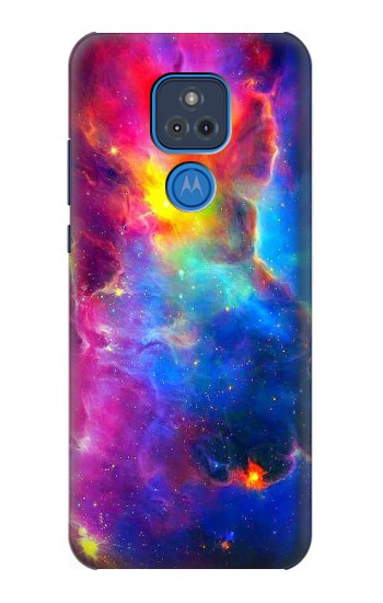 S3371 Ciel de nébuleuse Etui Coque Housse pour Motorola Moto G Play (2021)