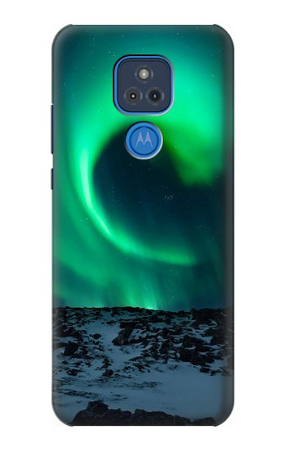 S3667 Aurora Northern Light Etui Coque Housse pour Motorola Moto G Play (2021)