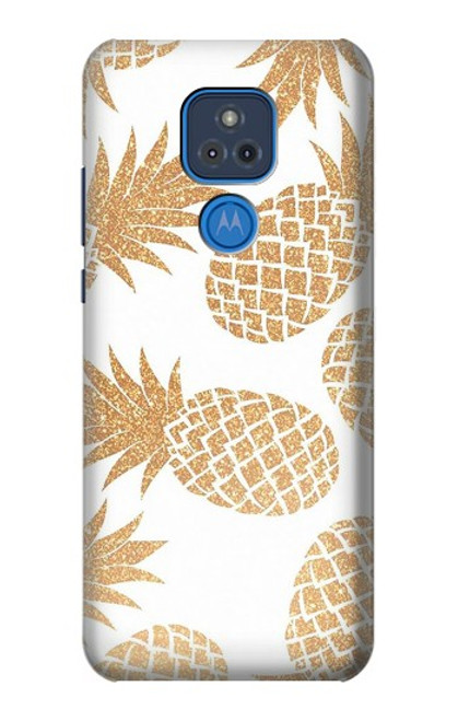 S3718 Ananas sans soudure Etui Coque Housse pour Motorola Moto G Play (2021)