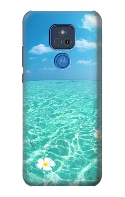 S3720 Summer Ocean Beach Etui Coque Housse pour Motorola Moto G Play (2021)