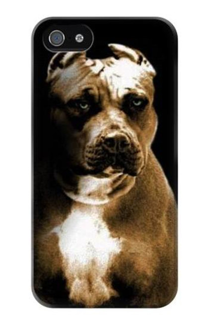 S0520 PitBull Etui Coque Housse pour iPhone 5 5S SE