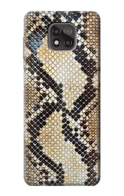 S2703 Serpent Texture Imprimé graphique Peau Etui Coque Housse pour Motorola Moto G Power (2021)