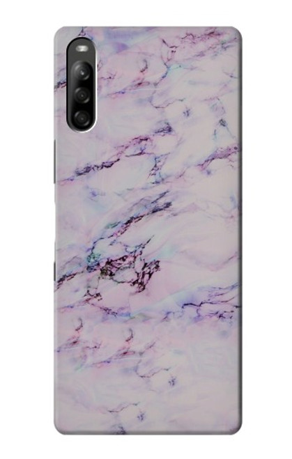 S3215 Transparente marbre rose Etui Coque Housse pour Sony Xperia L5