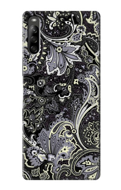 S3251 Motif Batik Fleur Etui Coque Housse pour Sony Xperia L5