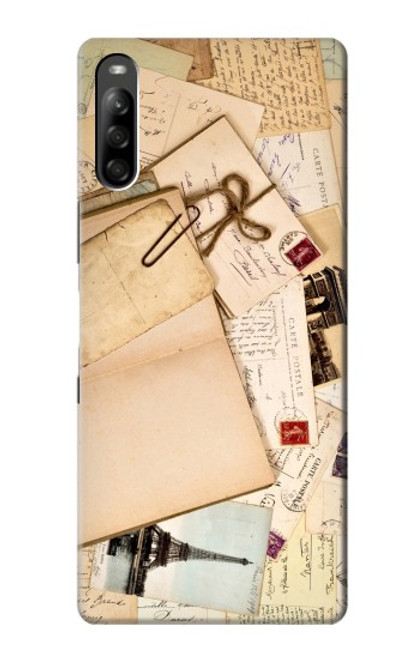 S3397 cartes postales souvenirs Etui Coque Housse pour Sony Xperia L5