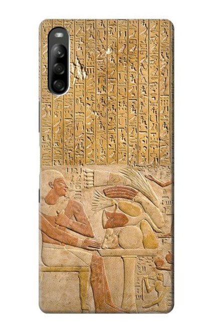 S3398 Egypte Stela Montouhotep Etui Coque Housse pour Sony Xperia L5