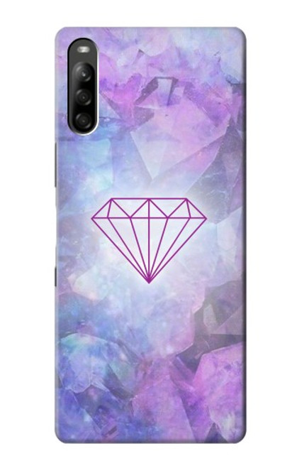 S3455 diamant Etui Coque Housse pour Sony Xperia L5