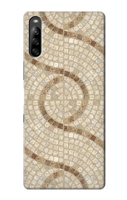 S3703 Carreaux de mosaïque Etui Coque Housse pour Sony Xperia L5