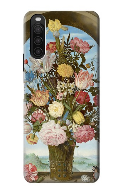 S3749 Vase de fleurs Etui Coque Housse pour Sony Xperia 10 III