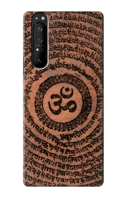 S2874 Symbole de l'OM Tatouage Etui Coque Housse pour Sony Xperia 1 III