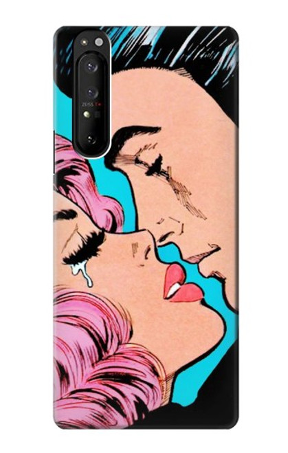 S3469 Pop Art Etui Coque Housse pour Sony Xperia 1 III