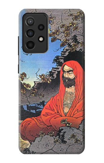 S2234 Maître Zen Bodhidharma Yoshitoshi Etui Coque Housse pour Samsung Galaxy A52, Galaxy A52 5G