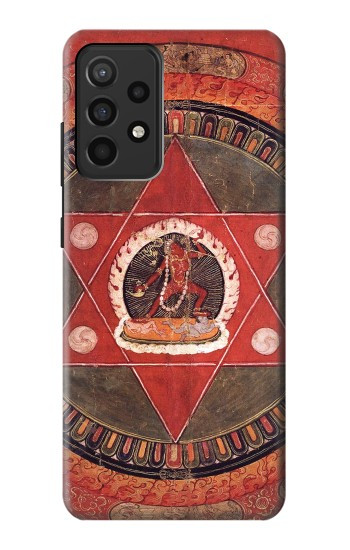 S2464 Mandala de la tradition tibétaine Naropa Etui Coque Housse pour Samsung Galaxy A52, Galaxy A52 5G