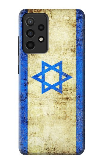 S2614 Israël Vieux Drapeau Etui Coque Housse pour Samsung Galaxy A52, Galaxy A52 5G