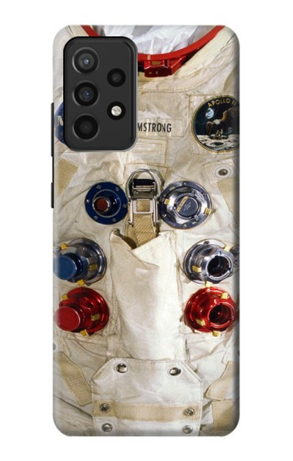 S2639 Neil Armstrong blanc astronaute Costume espace Etui Coque Housse pour Samsung Galaxy A52, Galaxy A52 5G