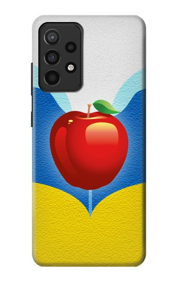 S2687 Blanche-Neige Poisoned d'Apple Etui Coque Housse pour Samsung Galaxy A52, Galaxy A52 5G