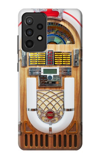 S2853 Jukebox appareil de lecture Etui Coque Housse pour Samsung Galaxy A52, Galaxy A52 5G