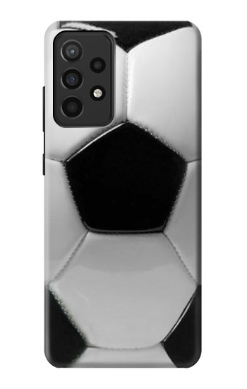 S2964 Football Ballon de football Etui Coque Housse pour Samsung Galaxy A52, Galaxy A52 5G