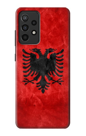 S2982 Albanie Football Football Etui Coque Housse pour Samsung Galaxy A52, Galaxy A52 5G