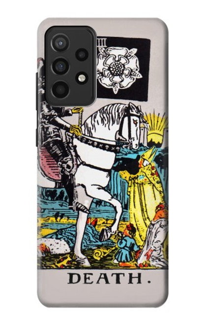 S3008 Mort de carte de tarot Etui Coque Housse pour Samsung Galaxy A52, Galaxy A52 5G