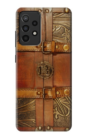 S3012 Coffre au trésor Etui Coque Housse pour Samsung Galaxy A52, Galaxy A52 5G