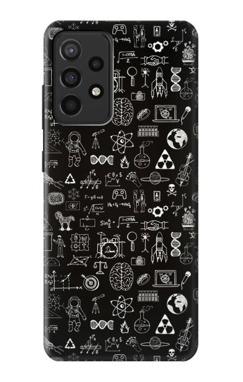 S3426 Noirboard sciences Etui Coque Housse pour Samsung Galaxy A52, Galaxy A52 5G