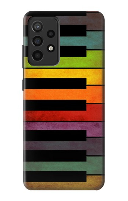 S3451 Piano coloré Etui Coque Housse pour Samsung Galaxy A52, Galaxy A52 5G