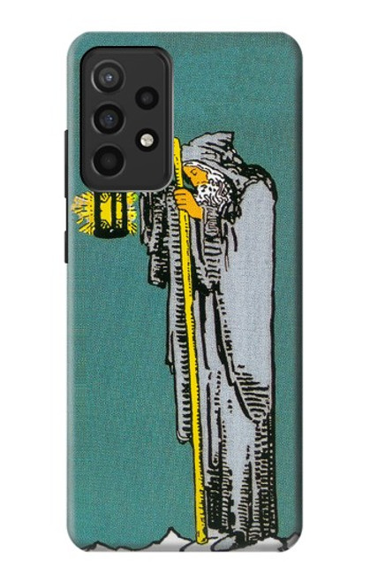 S3741 Carte de tarot l'ermite Etui Coque Housse pour Samsung Galaxy A52, Galaxy A52 5G