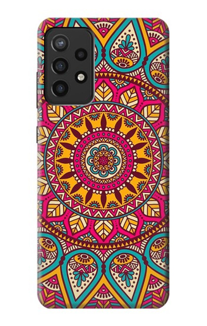 S3694 Modèle d'art hippie Etui Coque Housse pour Samsung Galaxy A72, Galaxy A72 5G