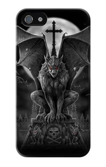 S0850 Gargoyle Devil Demon Etui Coque Housse pour iPhone 5 5S SE