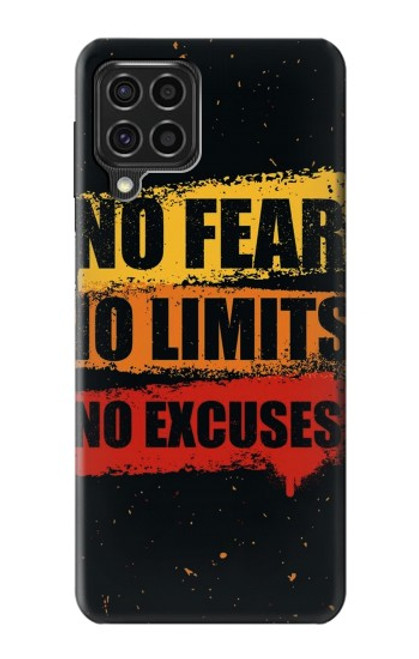 S3492 Sans Peur Limités D'excuses Etui Coque Housse pour Samsung Galaxy F62