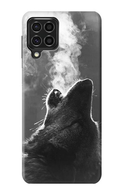 S3505 loup Hurlant Etui Coque Housse pour Samsung Galaxy F62