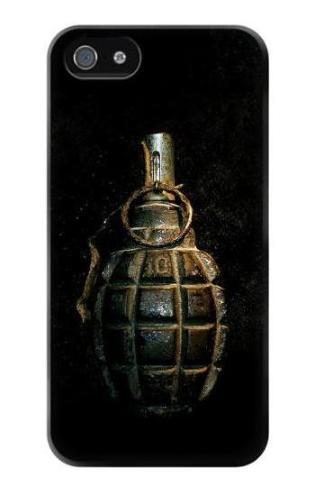 S0881 Hand Grenade Etui Coque Housse pour iPhone 5 5S SE