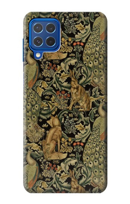 S3661 William Morris Forest Velvet Etui Coque Housse pour Samsung Galaxy M62