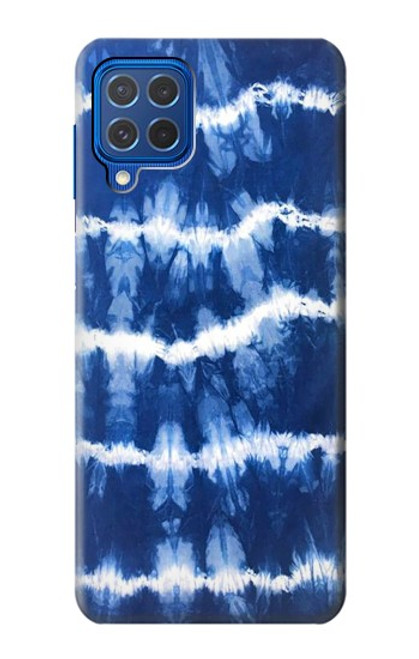 S3671 Tie Dye bleu Etui Coque Housse pour Samsung Galaxy M62