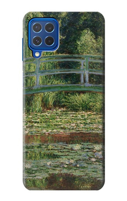 S3674 Claude Monet La passerelle japonaise et la piscine de nénuphars Etui Coque Housse pour Samsung Galaxy M62