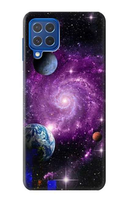 S3689 Planète spatiale Galaxy Etui Coque Housse pour Samsung Galaxy M62
