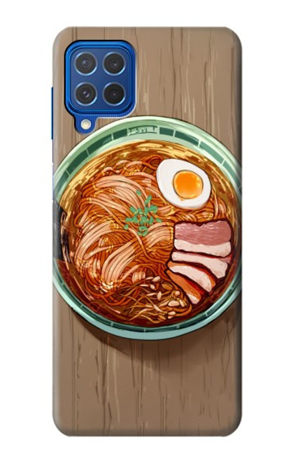 S3756 Nouilles ramen Etui Coque Housse pour Samsung Galaxy M62