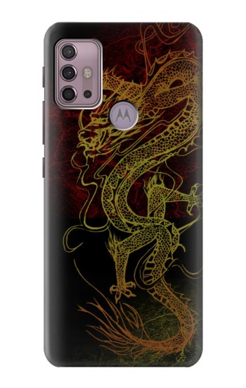 S0354 Dragon chinois Etui Coque Housse pour Motorola Moto G30, G20, G10