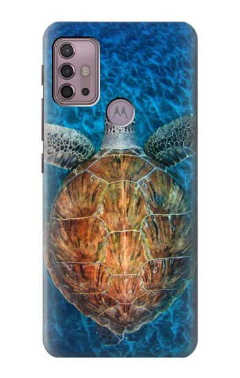 S1249 Tortue de mer Etui Coque Housse pour Motorola Moto G30, G20, G10