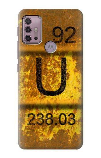S2447 Vieux nucléaire d'uranium Rusty déchets Baril Etui Coque Housse pour Motorola Moto G30, G20, G10