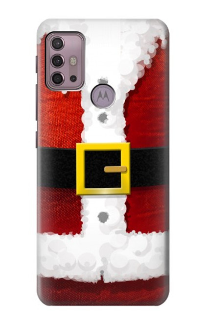 S2846 Costume de Noël Père Noël Rouge Etui Coque Housse pour Motorola Moto G30, G20, G10